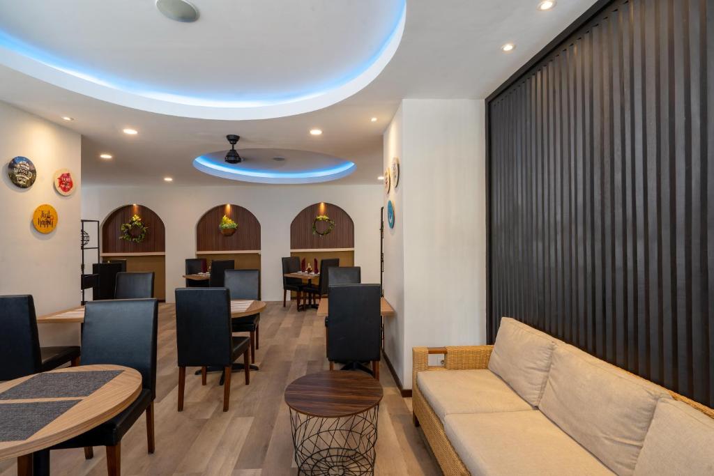 Posezení v ubytování Everyday Hotel Kuta Central