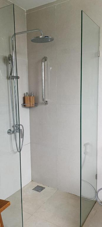 Koupelna v ubytování Munduk Tentrem Resort