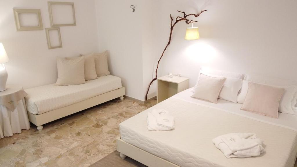 Postel nebo postele na pokoji v ubytování Dimora TerraNostra&Spa