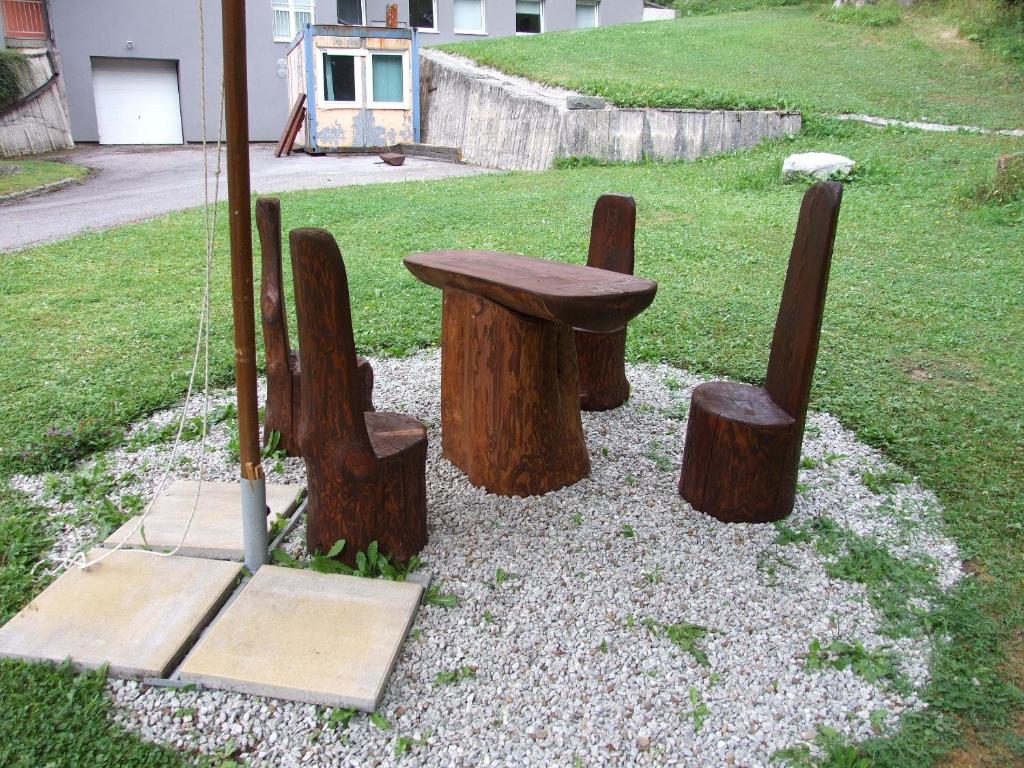 Zahrada ubytování Golem Tatranská Štrba
