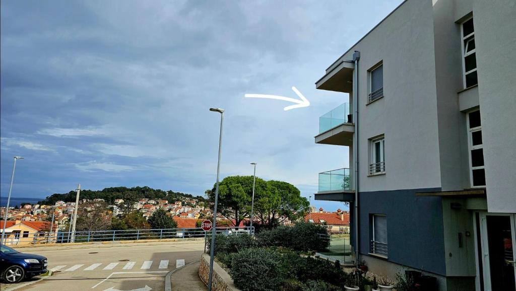 Budova, kde se apartmán nachází
