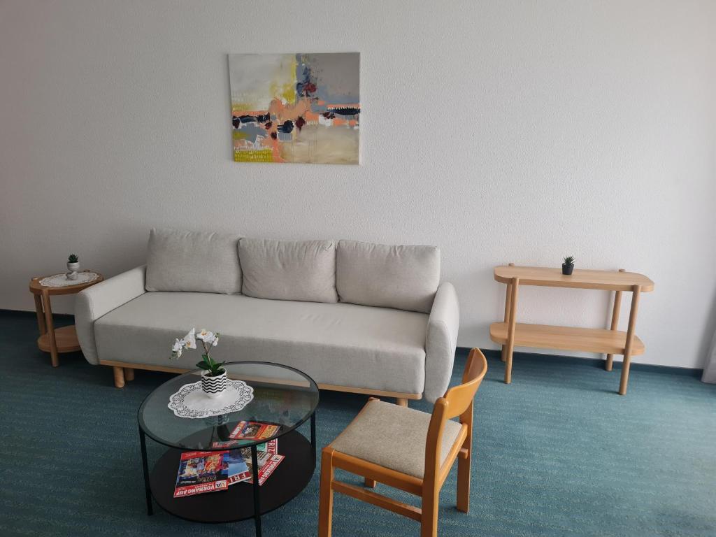 Posezení v ubytování Hotel Bessunger Forst