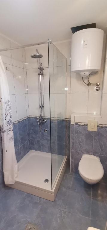 Koupelna v ubytování Apartments Bjanka