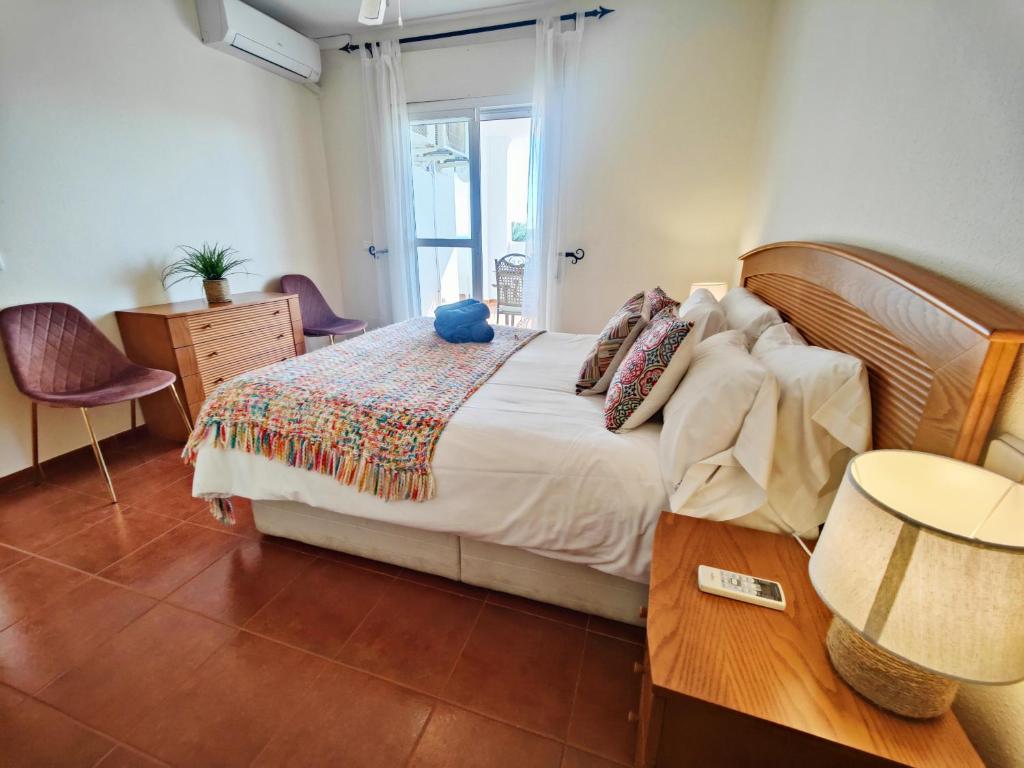 Posteľ alebo postele v izbe v ubytovaní AP376 - Casa Linda Valparaiso