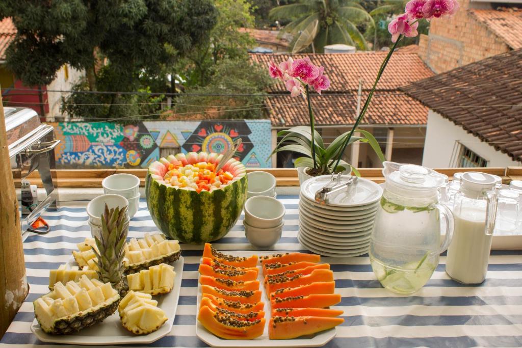 Comida in lodge ou em algum lugar perto