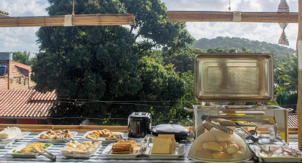 Comida in lodge ou em algum lugar perto