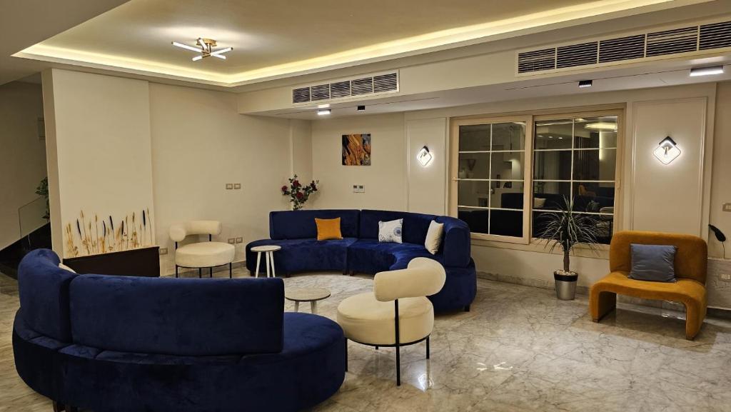 Posezení v ubytování Luxury Accommodation