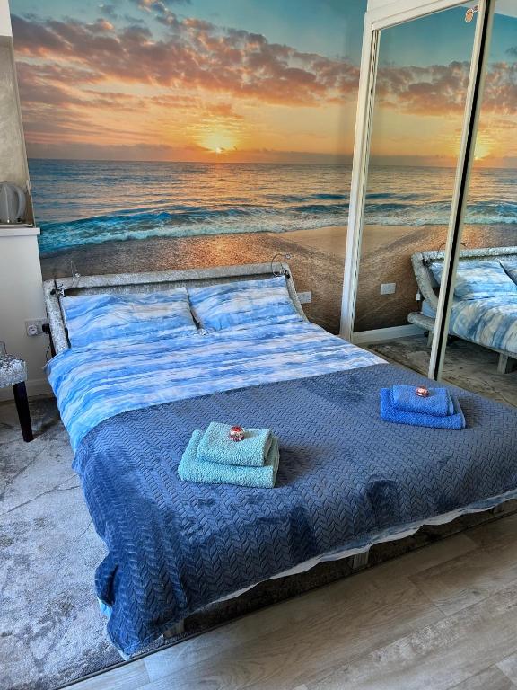 Voodi või voodid majutusasutuse Lily Bank Room toas