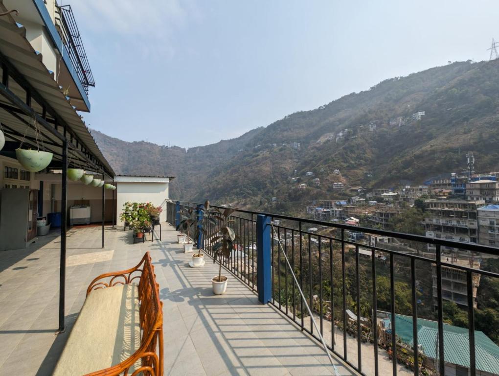 Een algemene foto van de bergen of uitzicht op de bergen vanuit de homestay