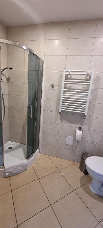 Koupelna v ubytování Pokoje w Zielonym Domku