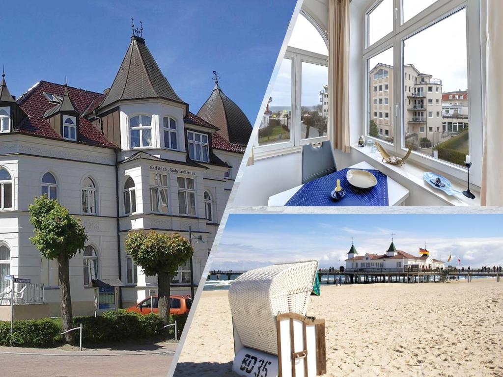 Budova, kde se vila nachází