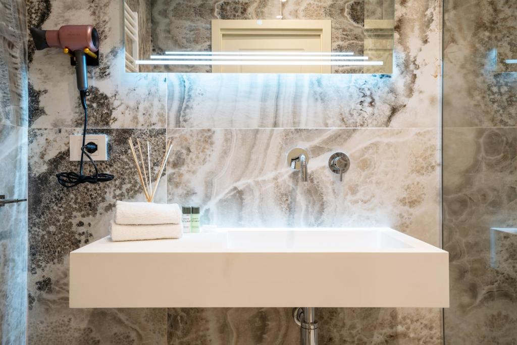 Koupelna v ubytování Hotel Ginori Al Duomo