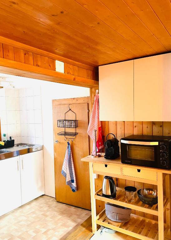 Kuchyň nebo kuchyňský kout v ubytování Charming, well-equipped Alpine apartment