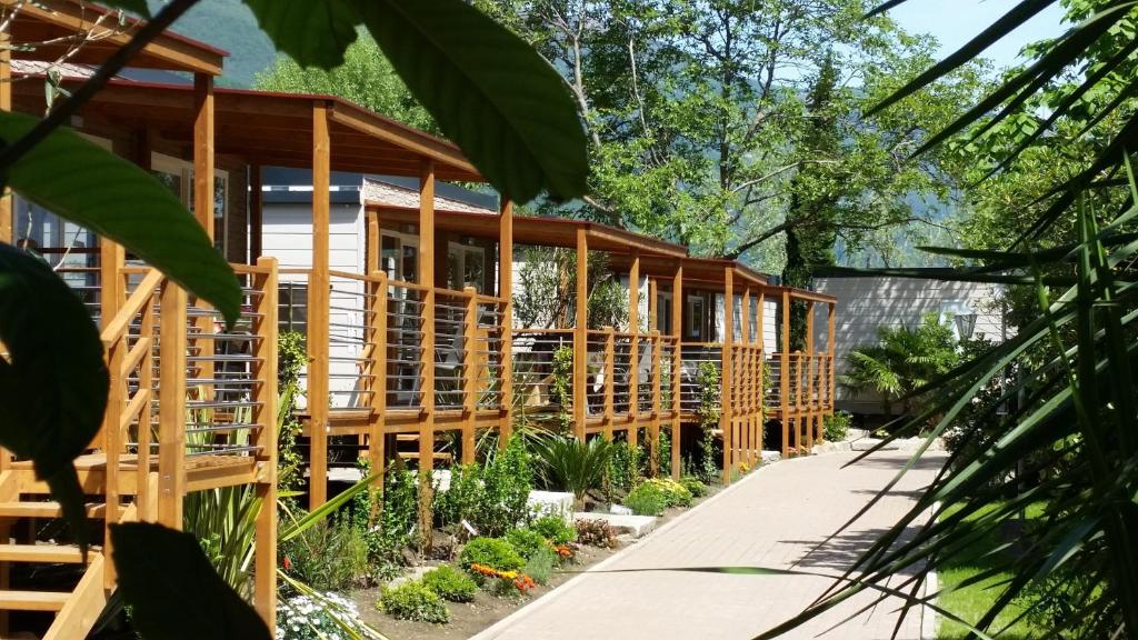 Zahrada ubytování Villaggio Turistico Riviera
