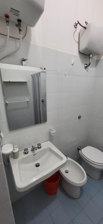 Koupelna v ubytování Da Carlino