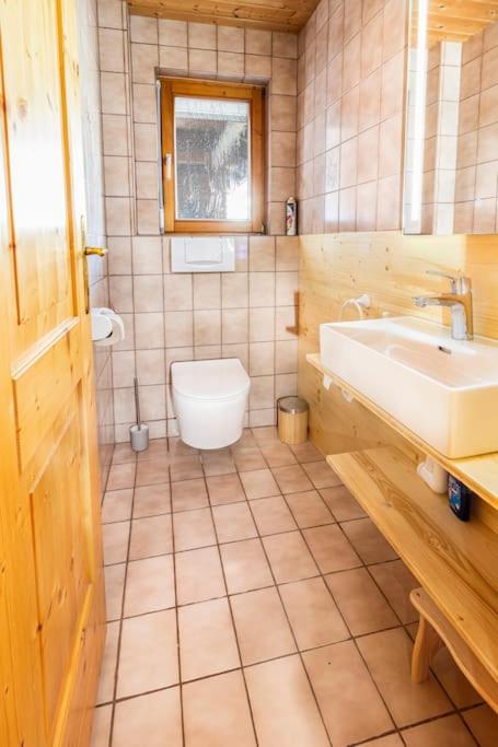 Koupelna v ubytování Privatzimmeroase Felicitas exklusive Zimmer