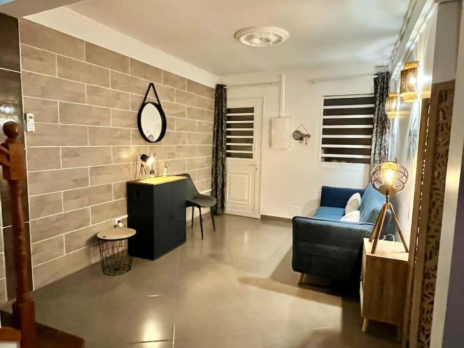 Istumisnurk majutusasutuses Villa 4 ch 140 m2 avec vue sur mer et le tombolo
