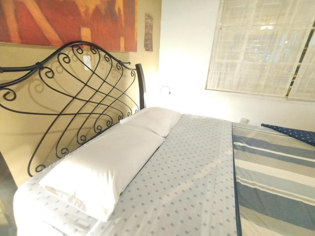 Postel nebo postele na pokoji v ubytování Hospedaje A Verde