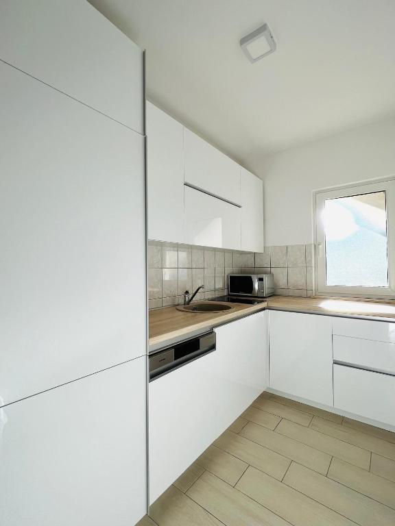 Kuchyň nebo kuchyňský kout v ubytování Villa Marina Čiovo Trogir