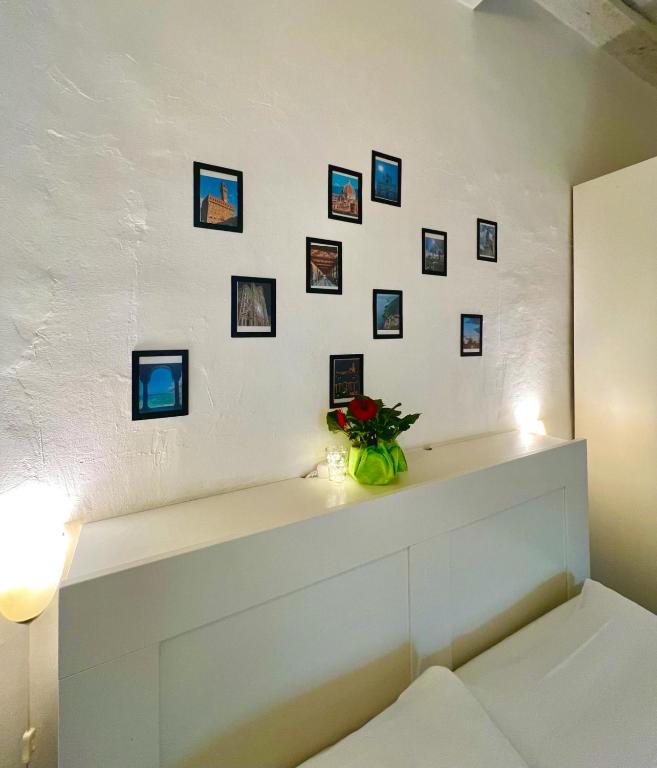 A bed or beds in a room at Agnolo