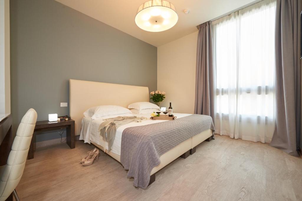 Voodi või voodid majutusasutuse Forte16 View & SPA toas