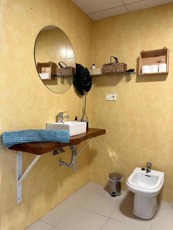 Koupelna v ubytování Apartamento San Juan 3
