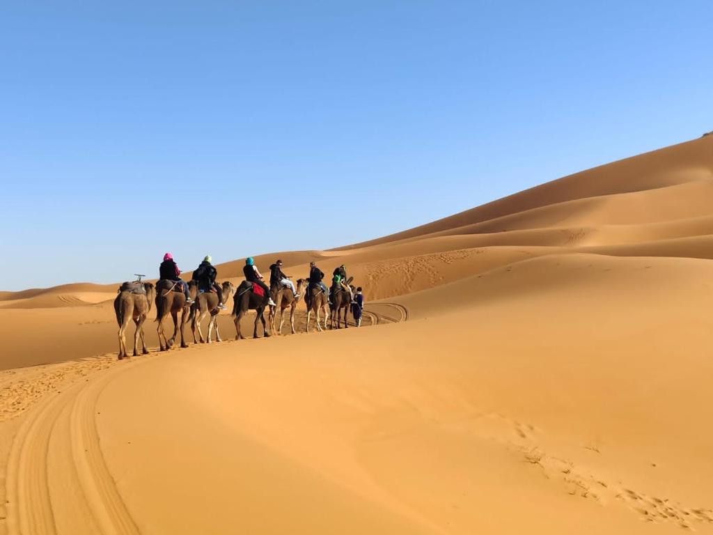 Hosté ubytování Erg Chebbi Starlight Camp