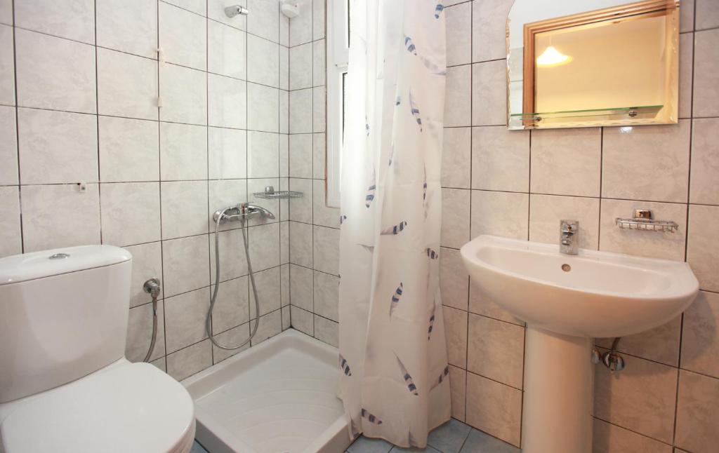 Kúpeľňa v ubytovaní Studios Afrodite