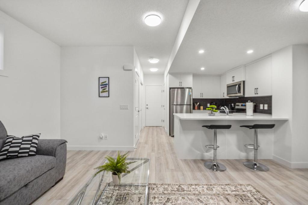 Kuchyň nebo kuchyňský kout v ubytování Angie’s place