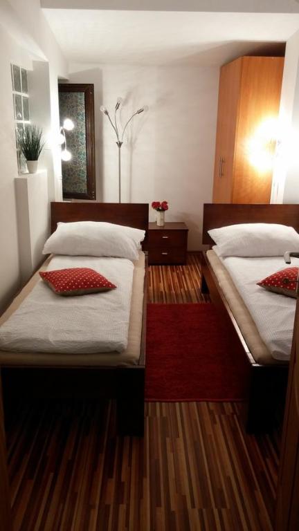 Postel nebo postele na pokoji v ubytování B&B Bazeni