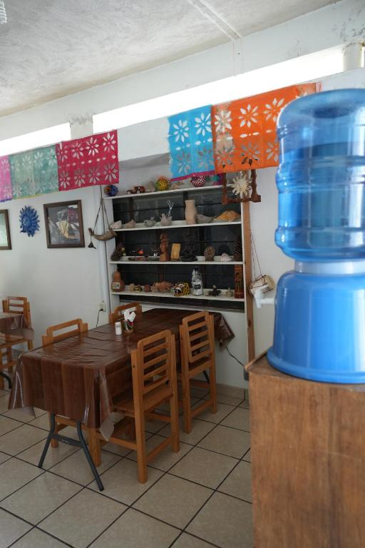 Restaurace v ubytování Hostal Casa Del Sol Comitan