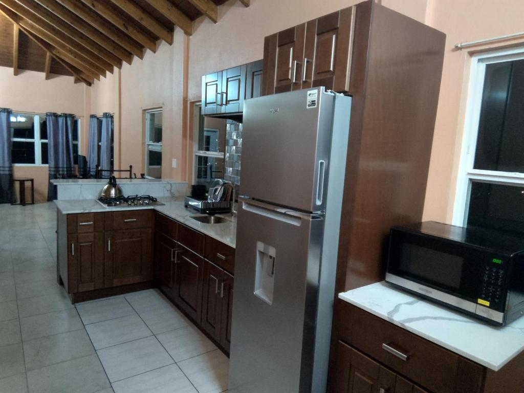 Kuchyň nebo kuchyňský kout v ubytování Zeus Estate Guesthouse