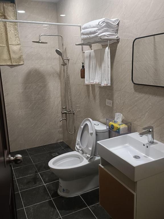 Koupelna v ubytování Yan Gui Lai B&B