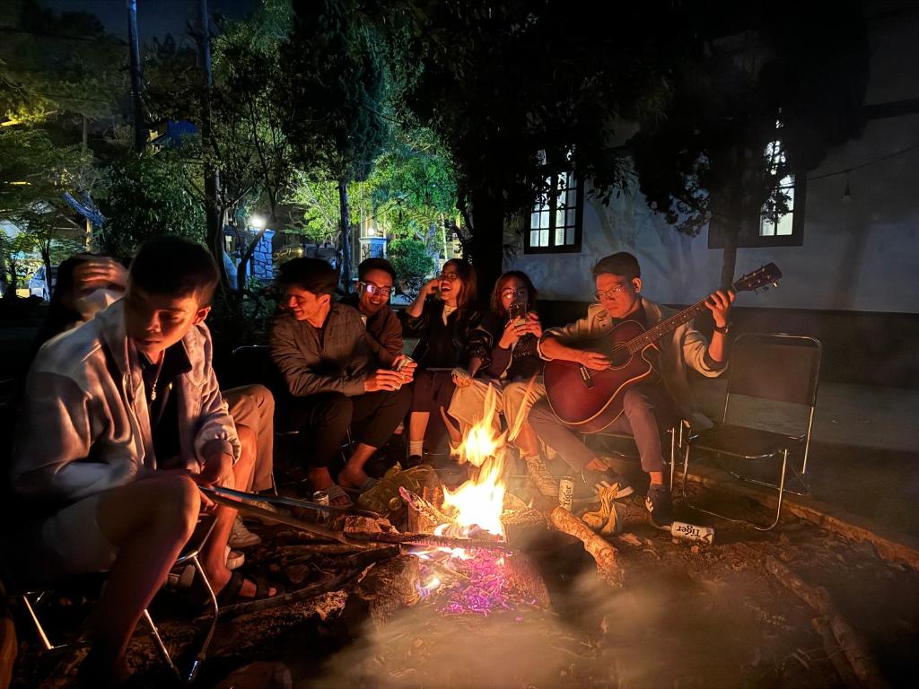 Khách lưu trú tại Măng Đen Discovery Homestay