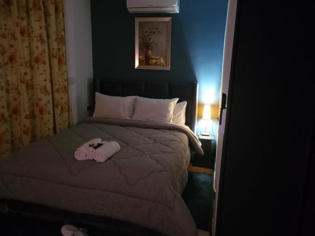 Postel nebo postele na pokoji v ubytování VILLA ADAM TANGIER