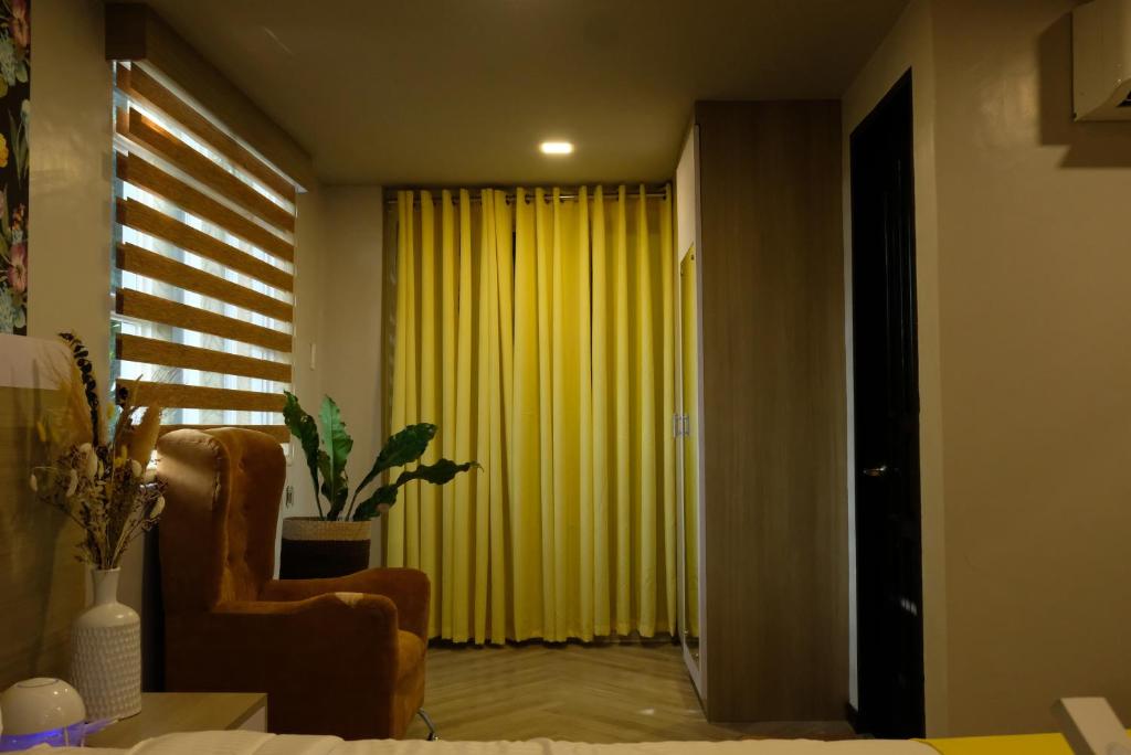 Posezení v ubytování VIEDA HOTEL