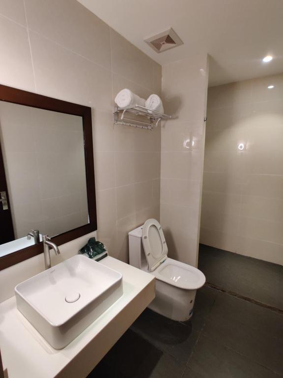 Koupelna v ubytování Altori Park Hotel