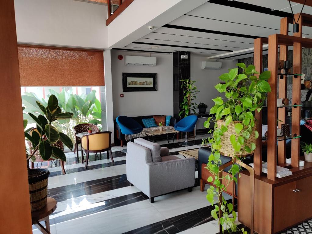 Posezení v ubytování Altori Park Hotel