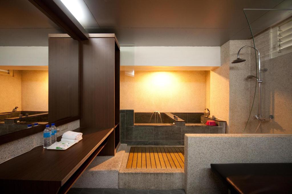Posezení v ubytování Champagne Hotel