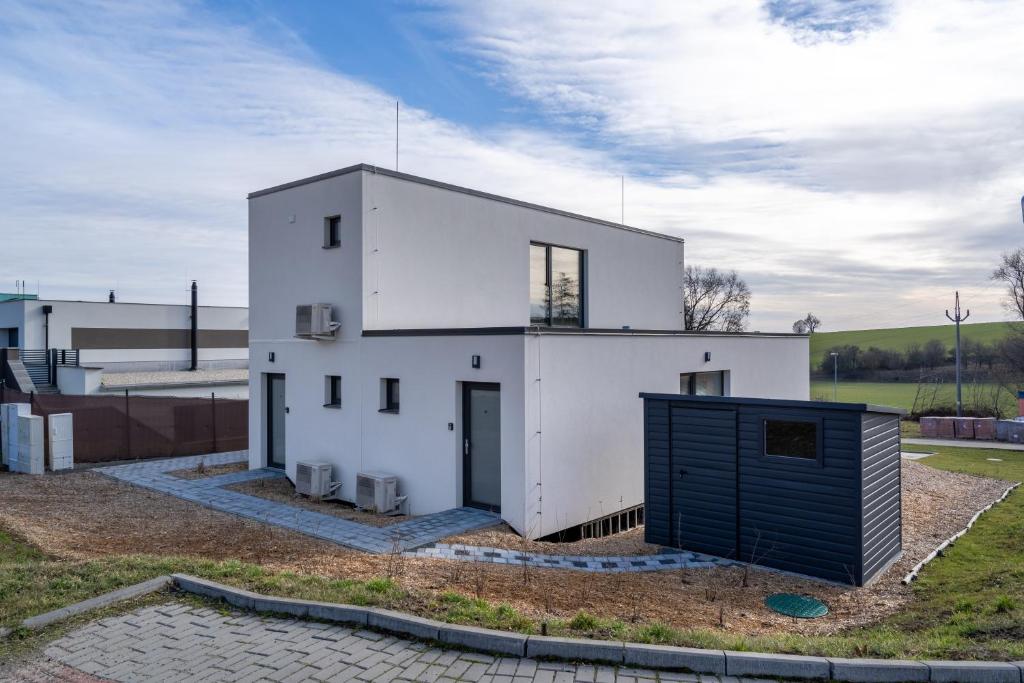 Budova, kde se apartmán nachází