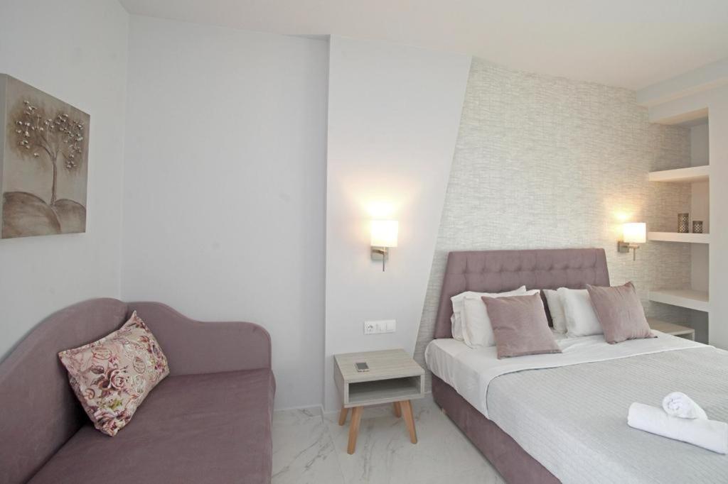 Postel nebo postele na pokoji v ubytování EL MARE ROOMS