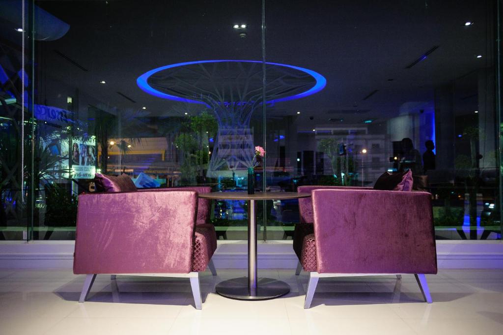 Posezení v ubytování The Paradiso JK Design Hotel