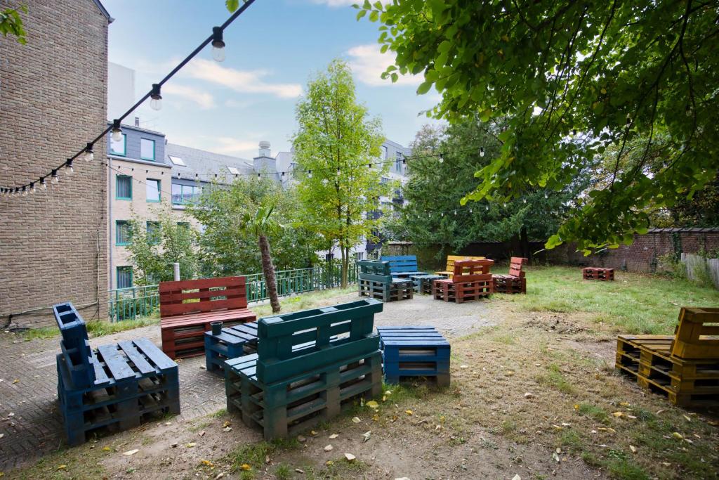 Zahrada ubytování B&B HOTEL Brussels Centre Louise
