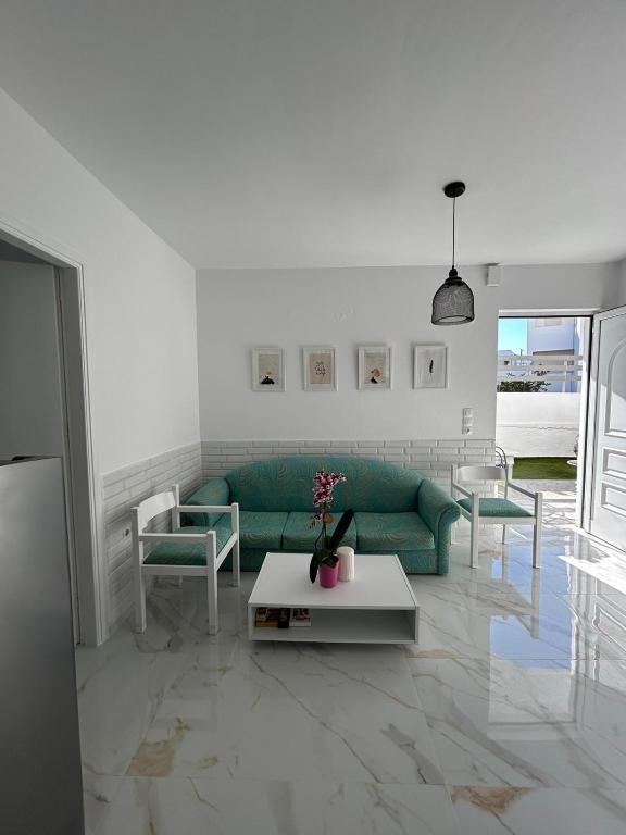 A seating area at Maria's Apartments