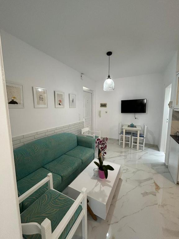 A seating area at Maria's Apartments