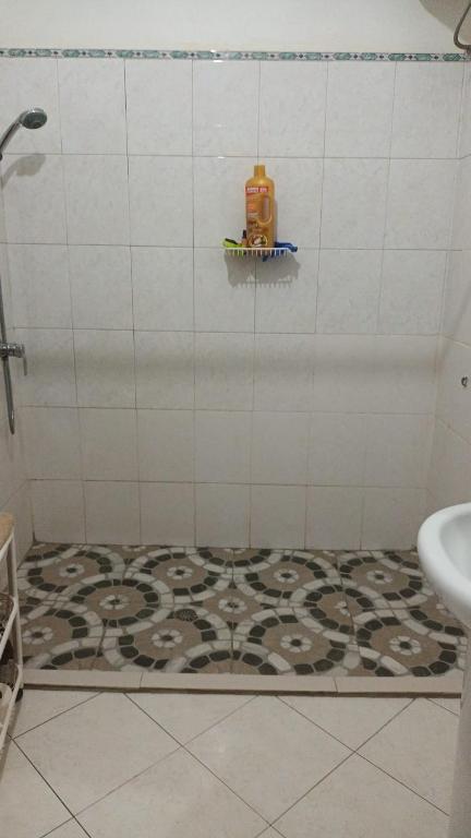 Koupelna v ubytování Casa Tota