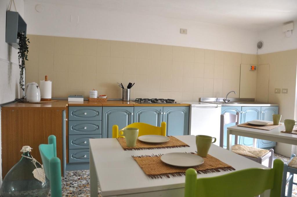 Kuchyň nebo kuchyňský kout v ubytování Casa Dona' Penne