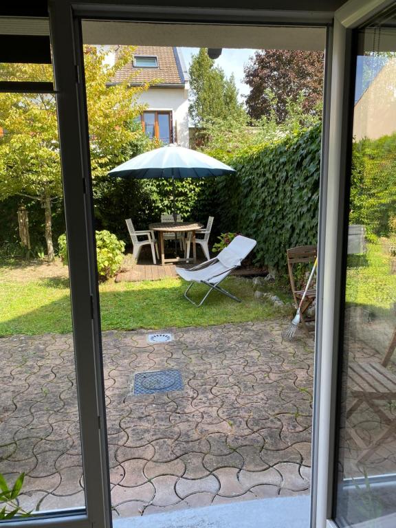 Zahrada ubytování Chambre en duplex, entrée autonome, SDB privative