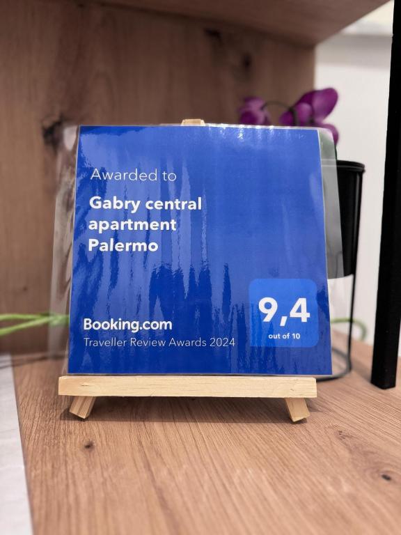 Gabry central apartment Palermo tanúsítványa, márkajelzése vagy díja