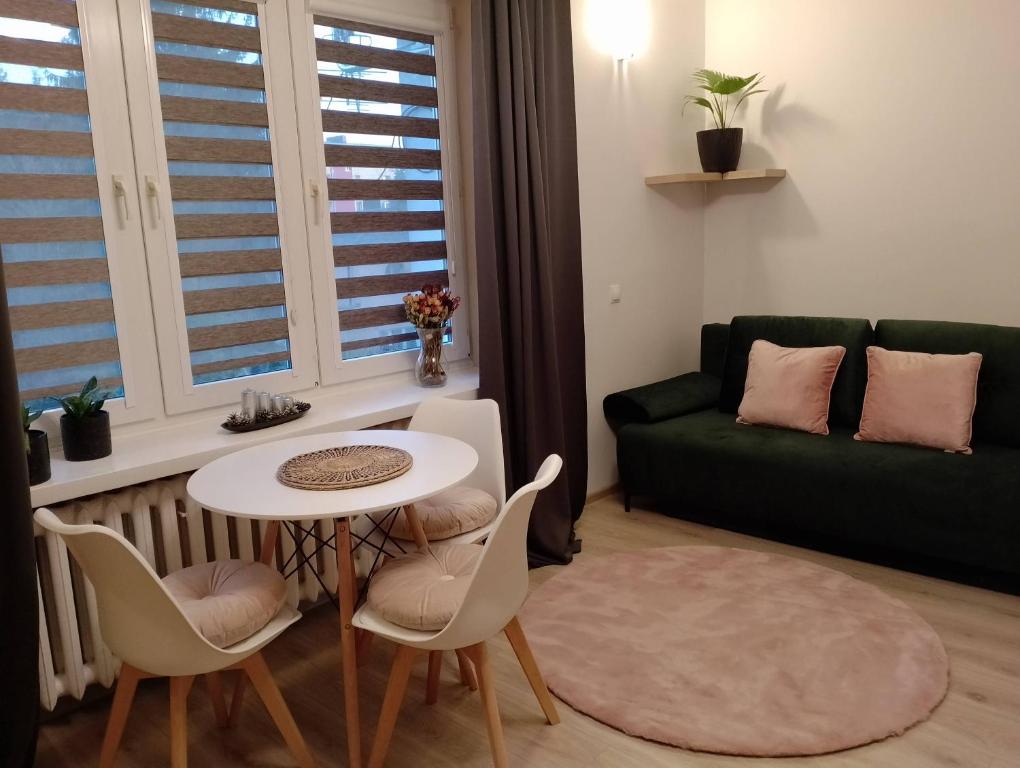 Posezení v ubytování Apartament Kinga